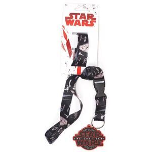 Star Wars The Last Jedi Vehicles - Thinkgeek Neck Lanyard + Vinyl Emblem 2017